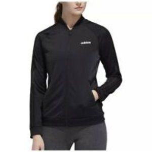 adidas Women's DZ7656 Black Full Zip Track Jacket Size M